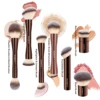 MAANGE Makeup Brushes Double Head Foundation Powder Concealer Blusher Bronzer Makeup Brush Soft Fiber Hair Cosmetic Beauty Tools 3