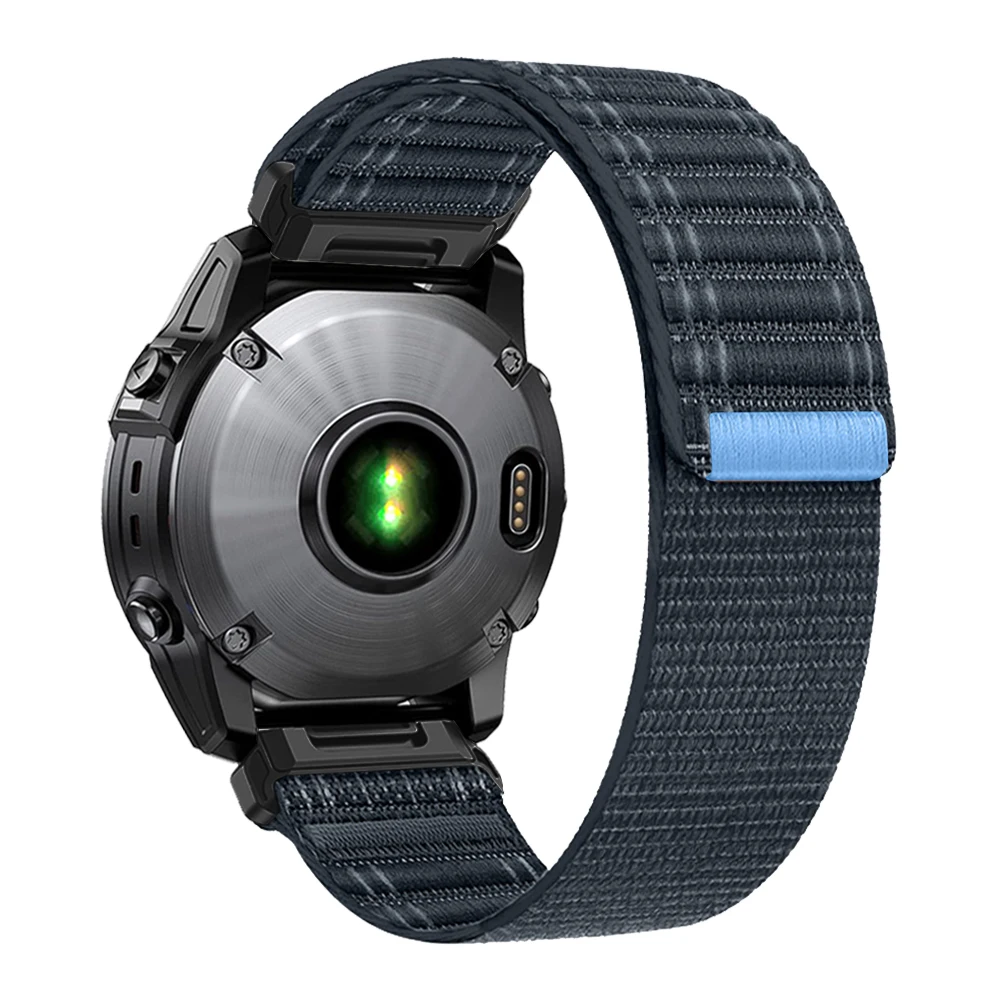 QuickFit Sports Nylon Loop Watch Band - 26mm/22mm Strap
