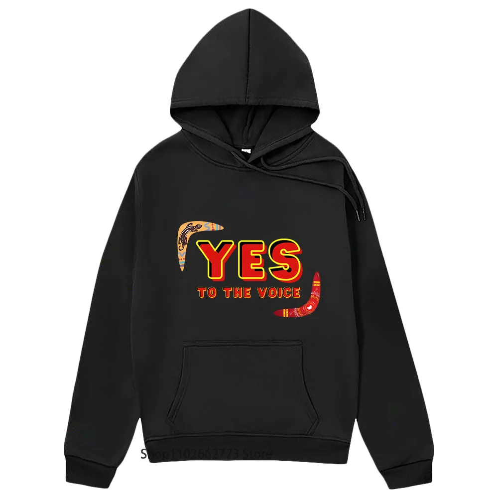 

Худи Vote Yes To The Voice, свитшот с капюшоном, модная женская одежда, костюм для музыкальной группы, Мужская Хип-поп, флисовая уличная одежда