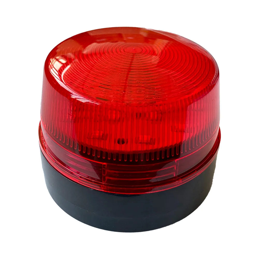 LED Small Flashing 12v 24v 220v Security Strobe Signal Warning Light