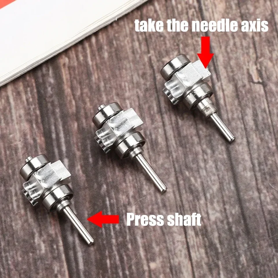 Mini Turbine Dentaire - Rotor à Cartouche Push-button, 4 Trous, Pneumatique