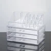 Desktop Makeup Storage Storage Multi-layer Drawer Lipstick organizer Black Organizer Multi-functional Transparent Makeup Box 3