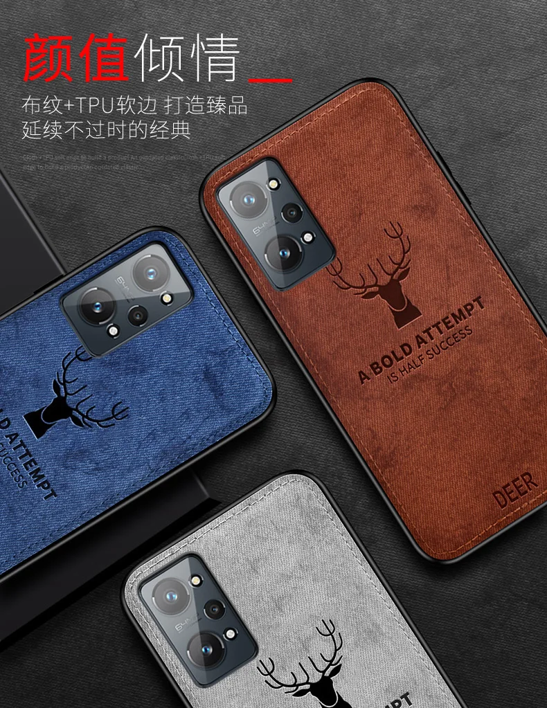 DOINK Cover Per Realme GT2 Pro – Custodia Sottile In TPU Traslucido Con Effetto Sfumato, Paraurti Antishock, Oro Nero - 2