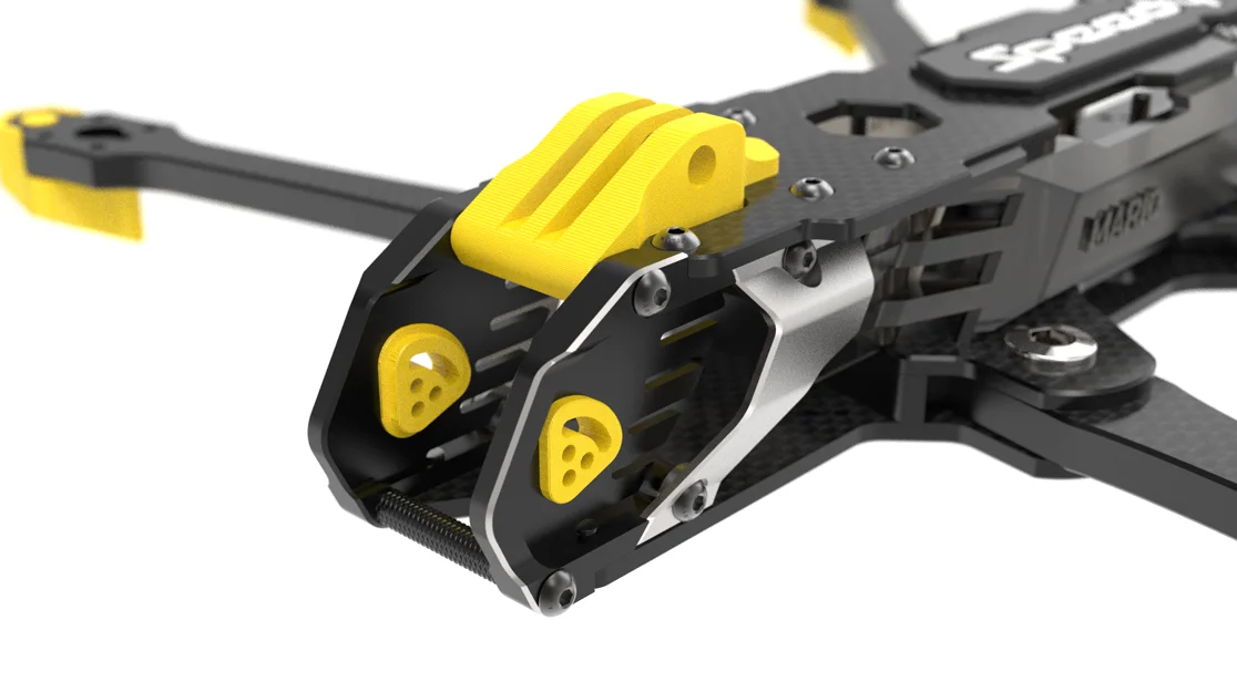 SpeedyBee Mario Fold 8 Inch Long Range FPV Frame, Folding Carbon Fiber Frame for