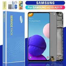 

2022 100% Original LCD For Samsung Galaxy A21s A217 LCD Display Touch Screen Digitizer Assembly For Galaxy A21s A217 A217F