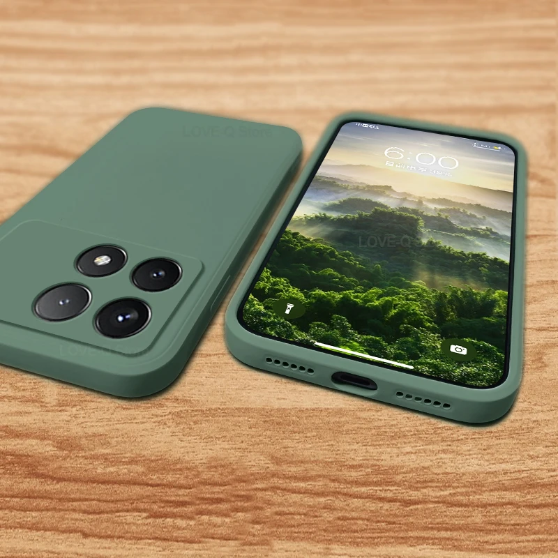 Original Liquid Silicone Shockproof Protective Phone Case