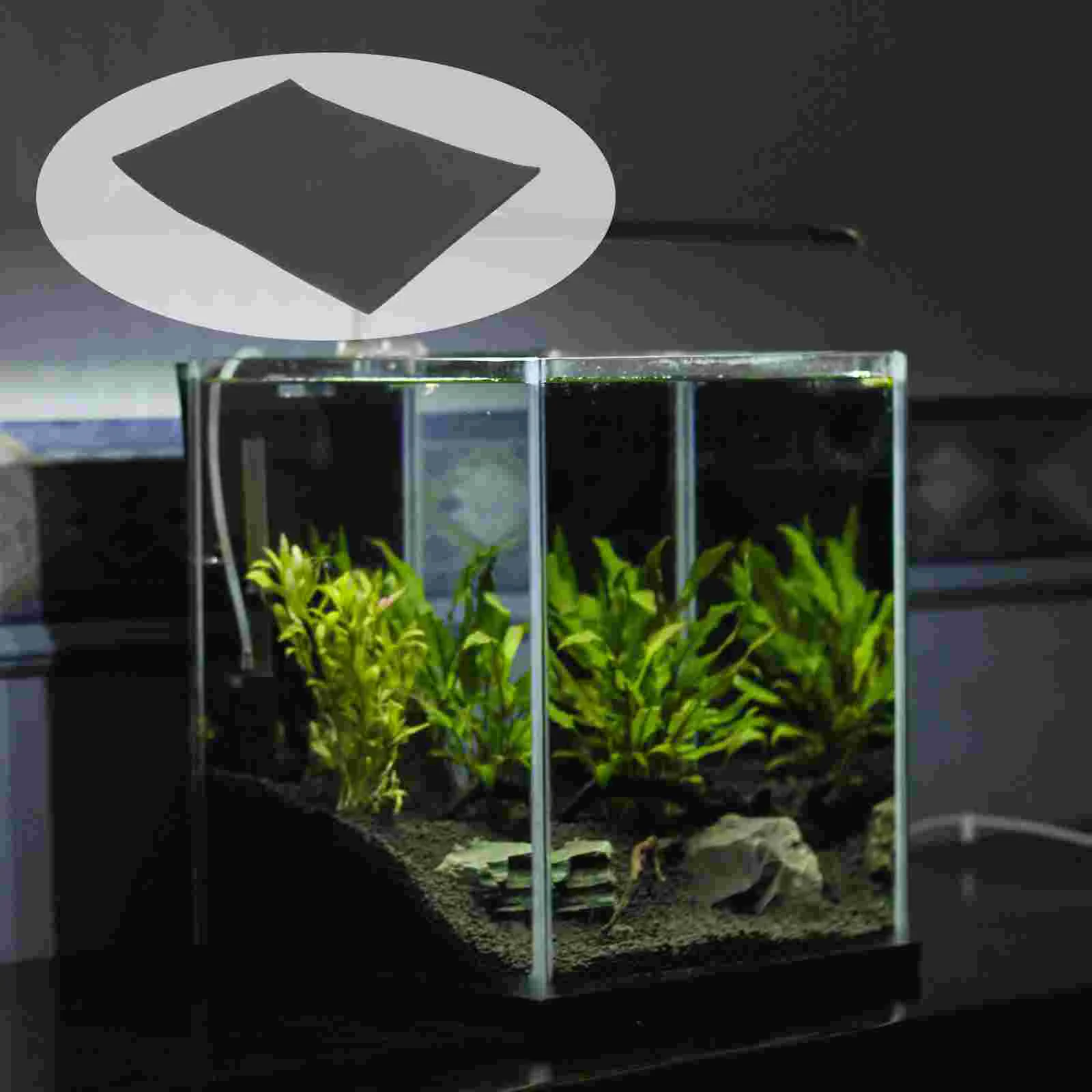 

Fish Tank Pad Foam Mat for Tanks Household Foams Mats Drying Reptile Terrarium Bottom