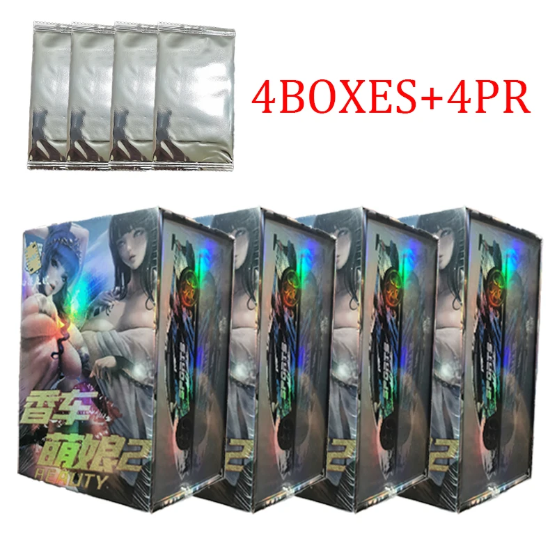 Special Offer Car Beauty 2 Goddess Story Collection Cards Astringent Girl Swimsuit Bikini Doujin Toy Hobbies Children Kid Gifts