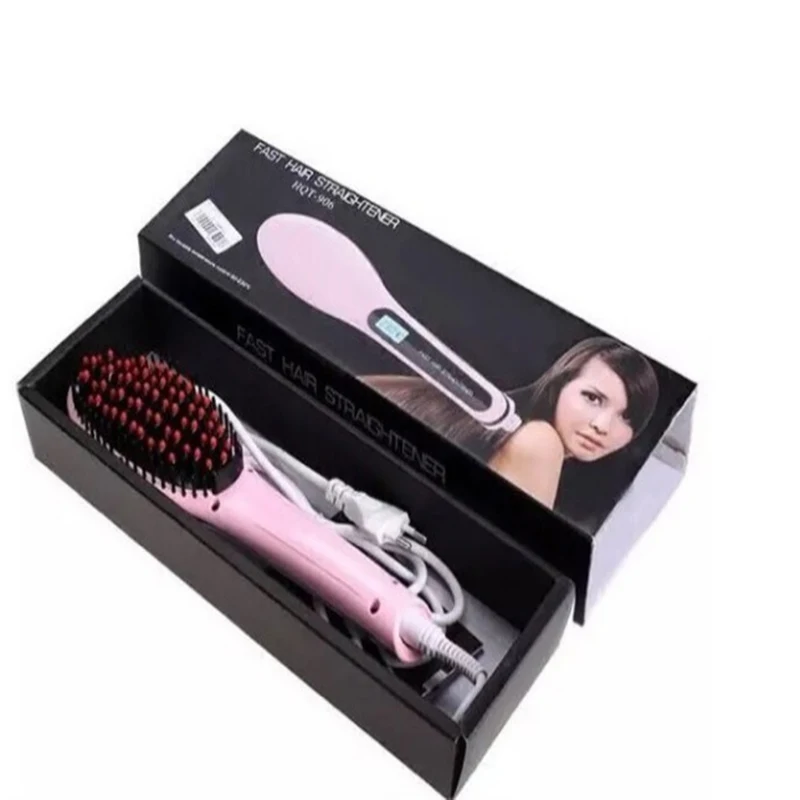 Hair Straightening Comb LCD Display Digital Brush Iron Styling for Home Salon Men Women Hair Brush Care Styling Curling Tools