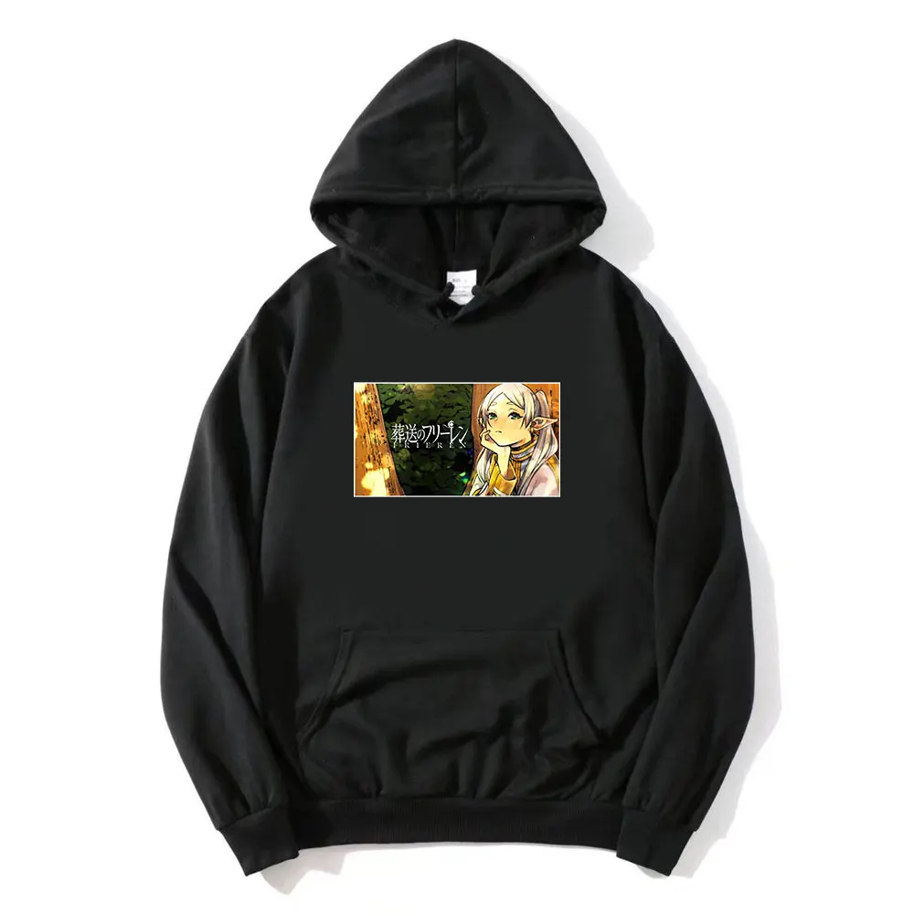 

Anime Sousou No Frieren Beyond Journey's End Fashion Hoodie Unisex Long Sleeve and Pocket Pullover