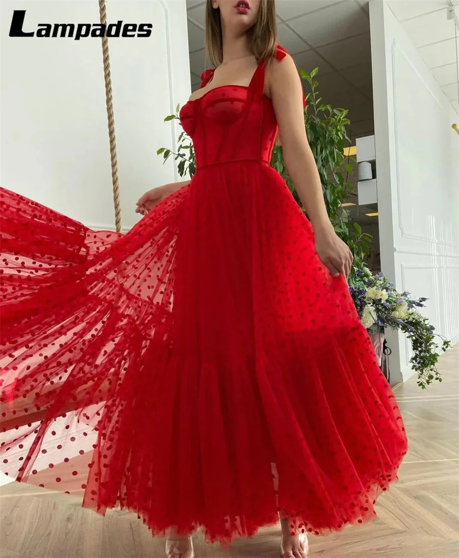 Scarlet Red Prom Dress