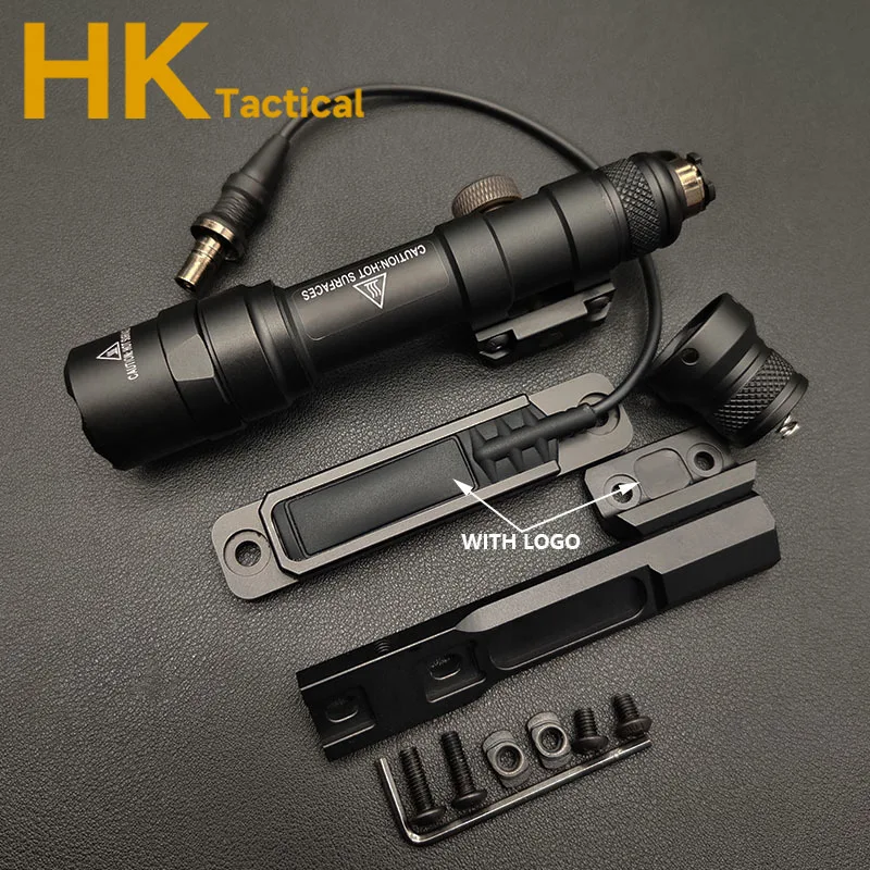 Description Picture 4 of itemAirsoft SF M600 M600B M300 Flashlight LED Tactical Hunting Rifle Scout light Gun Weapon Lights 600 Lumen Remote Pressure Switch