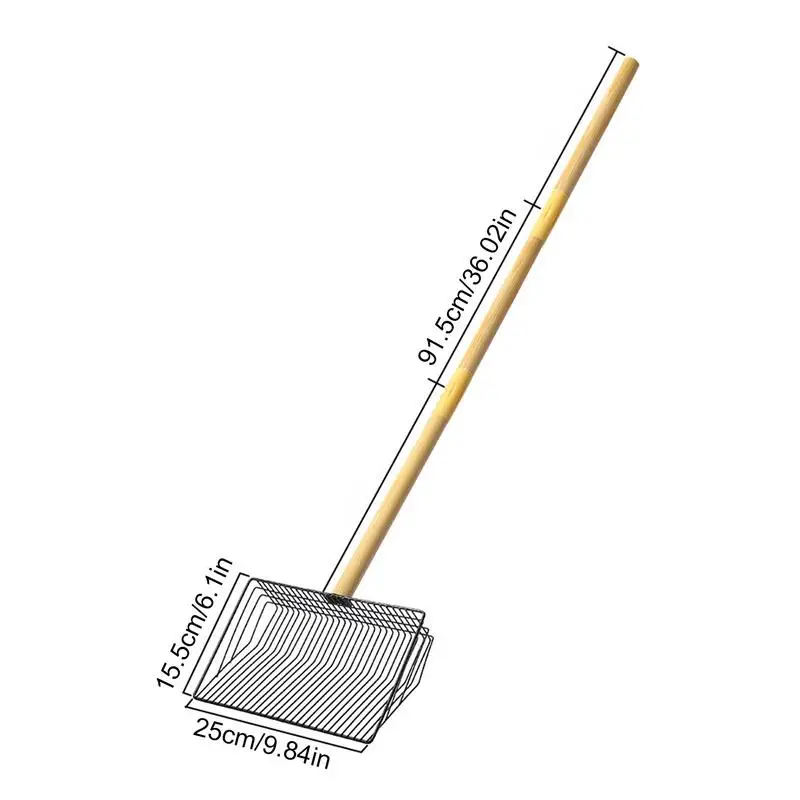 Efficient And Durable Sifting Scoop Shovel For Professional Garden Use