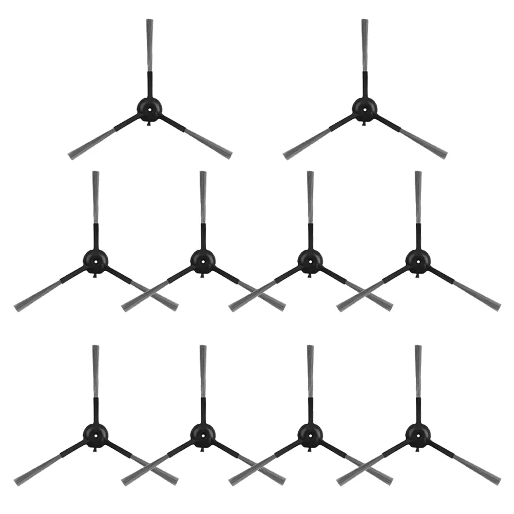 

Replacement Brushes Side Brush 10pcs Black Cleaner Easy To Install.Vacuum Parts Replacement Parts Robot Vacuum