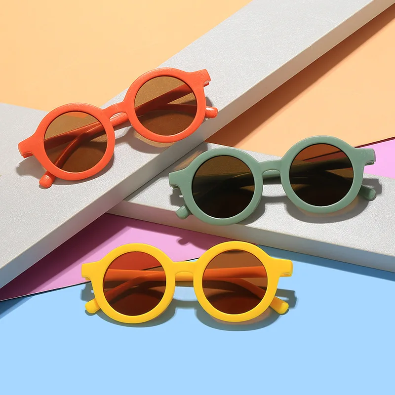 Kinder neue trend ige Edition Baby Sonnenbrille für Jungen und Mädchen Mode Fotografie UV-Schutz