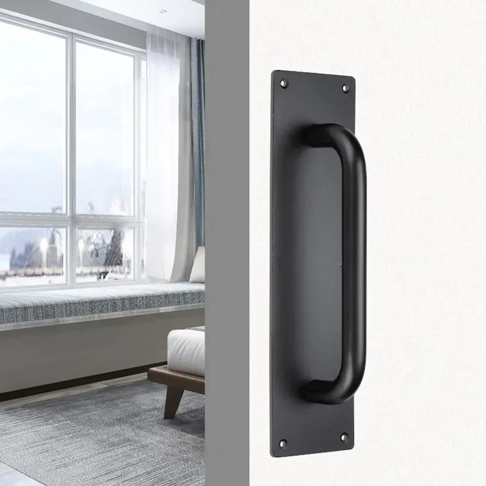 Sliding Door Handle Cabinet Handle Stainless Steel Pull Push Door Kitchen Knobs Cupboard Wardrobe Drawer Pulls Hardware door handles cabinet handles