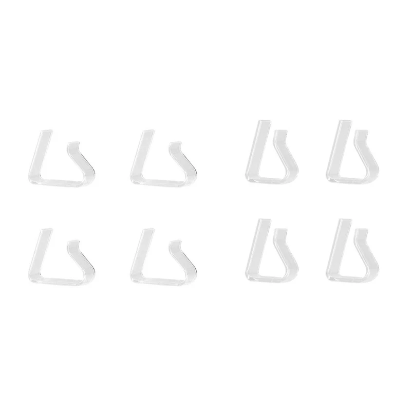

Pack of 4 Clear Tablecloth Clips Keep Your Table Covers Secure and Looking Great for School Office Dormitory Table Decor