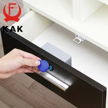 KAK 전자 잠금 장치 로커 RFID 캐비닛 잠금 장치 보이지 않는 센서 잠금 장치 숨겨진 서랍 잠금 장치 열쇠가없는 어린이 안전 잠금 장치 도어 하드웨어