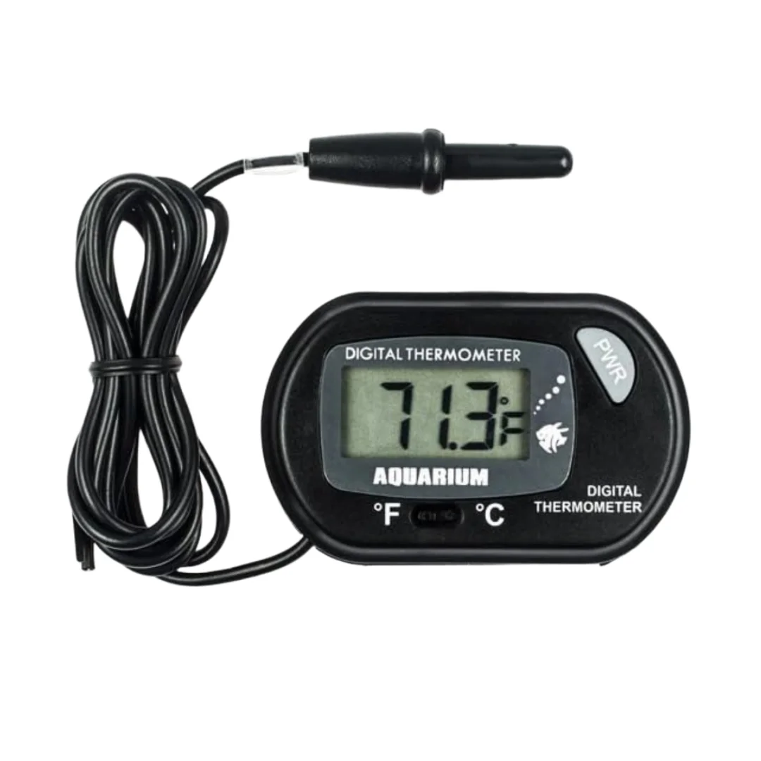 Digital Aquarium Thermometer with Probe Suction Cup Fish Tank Water thumbnail 4