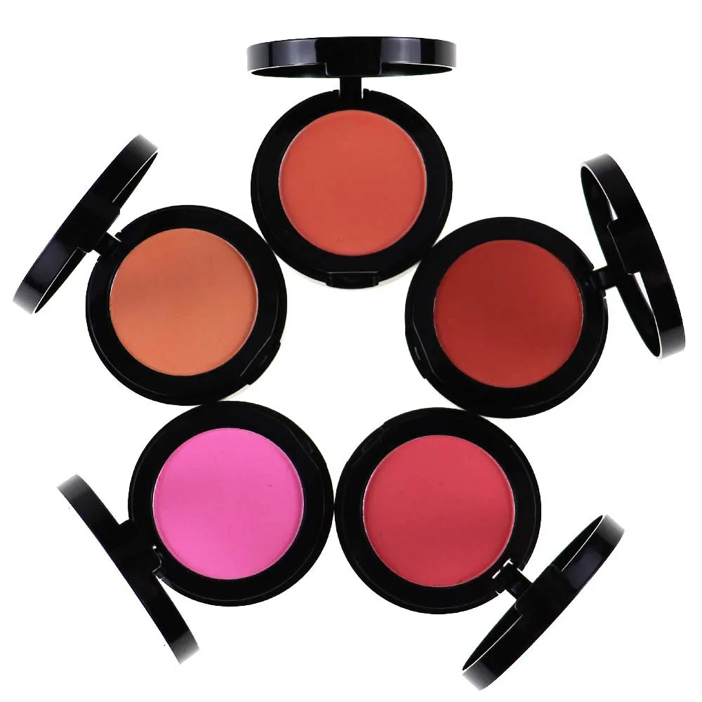 

5 Color Powder Easy To Wear Blush Personal Custom Cosmetics Create Powdery Makeup