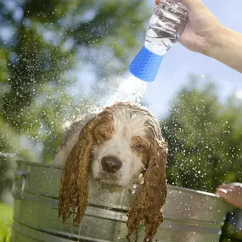 Dog Sprayer For Bathtub Portable Outdoor Shower For Dogs Portable Pets Bathing Shower Sprayers Accessory Pet Silicone Bath 3