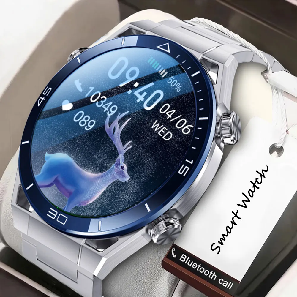 

Ultra Mate Smart Watch 1.5inch 454*454 QHD Compass ECG Blood Pressure 24h Heart Rate GPS Tracker Bluetooth Call Sport Smartwatch
