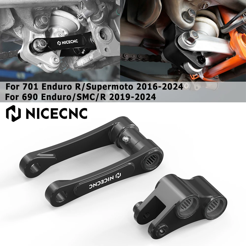 2016-2025 2024 Für Husqvarna 701 SM Supermoto Enduro 2 Zoll Tieferlegungssatz Für KTM 690 Enduro R SMCR 2019-2025 GasGas SM700 ES700