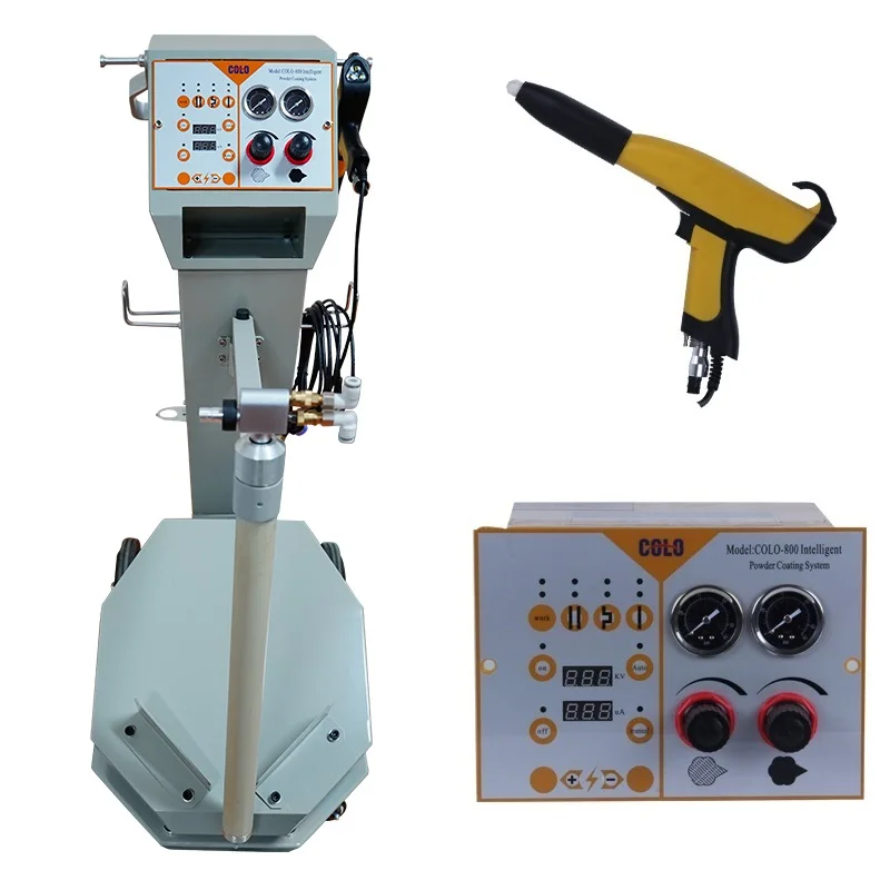 COLO-800D Electrostatic Spray Painting Machine Powder Coating System