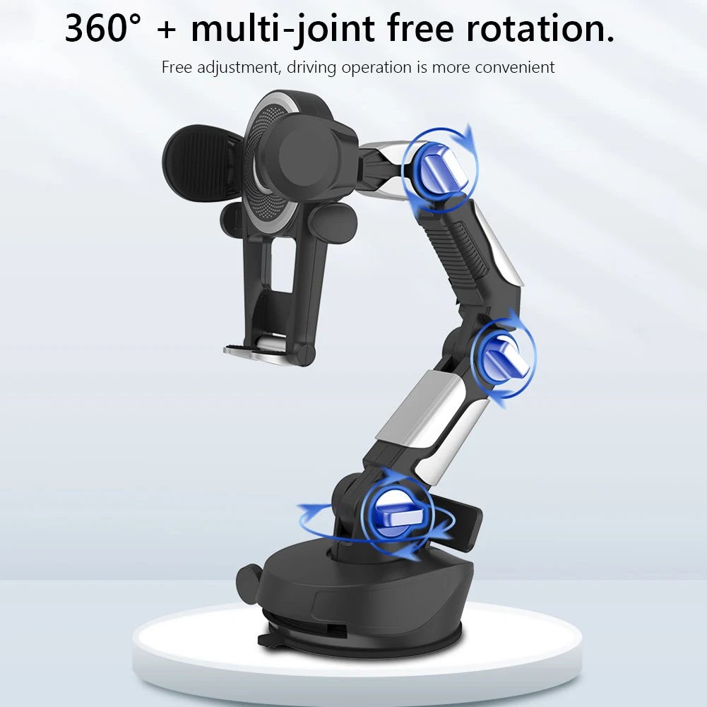Car Phone Holder Universal Car Phone Holder Armor 360&deg; Rotatable Dashboard Mobile Cell Support Bracket with Phone Number Plate for iPhone