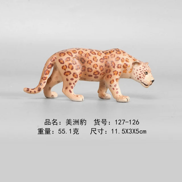 Cheetah Animal Figures, Jaguar Animal Figure, Jaguar Animal Toy