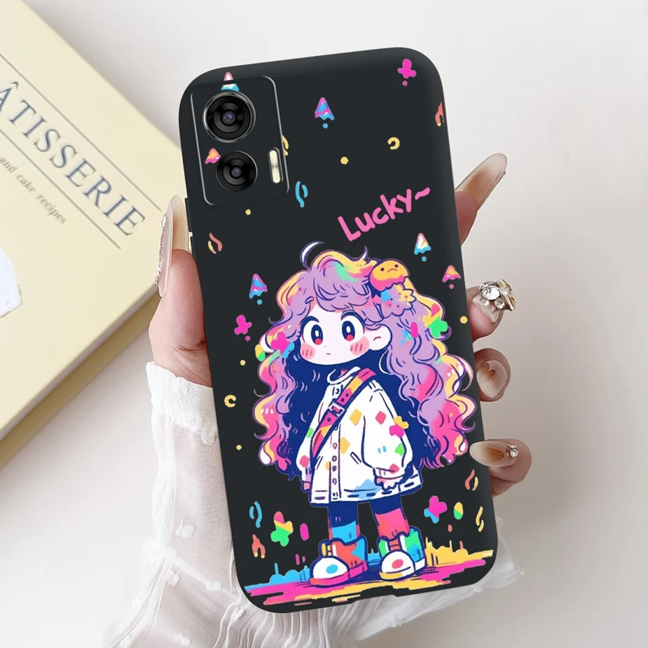 Cute Panda Cartoon Shockproof Soft TPU Phone Case for Motorola Edge 30 Lite
