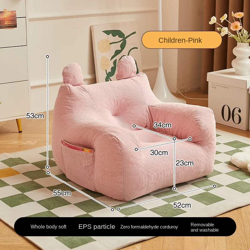 X&D Lamb Wool Casual Lightweight Children's Sofa Baby