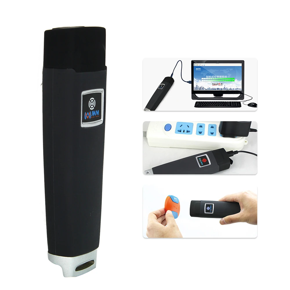 JWM Guard Tour Patrol System, RFID Security Guard Equipment with LCD Screen, Professional Monitoring Attendance System