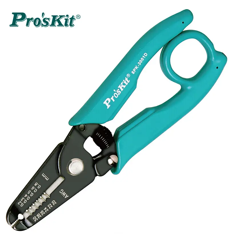 Pro'sKit 8PK-3001D 8PK-3002D high quality electronic wire stripper cutting pliers (AWG 30/28/26/24/22/20 precision pliers image 7