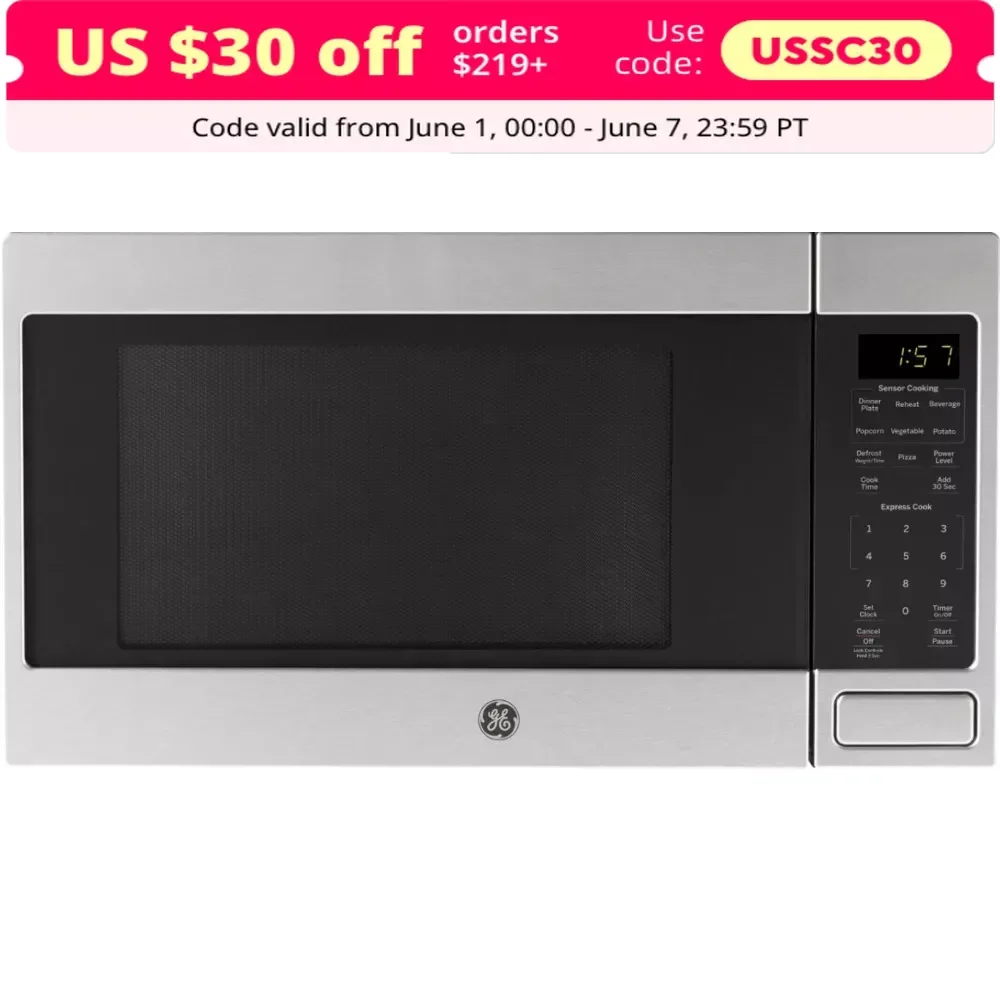 

Microwave 1.6 Cu. Ft. Microwave with Sensor Cooking - Stainless Steel