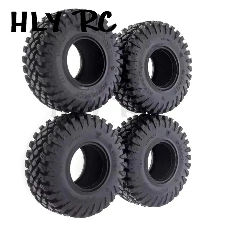 

4PCS 128*49MM 2.2" Rubber Tyre Wheel Tires for 1:10 RC Rock Crawler Axial SCX10 SCX10 II 90046 90047 TAMIYA TRX-4 TRX4