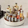 360 Rotating Seasoning Storage Tray Multifunction Pantry Cabinet Turntable For Cosmetics Bathroom Storage Box Kitchen Organizer 3