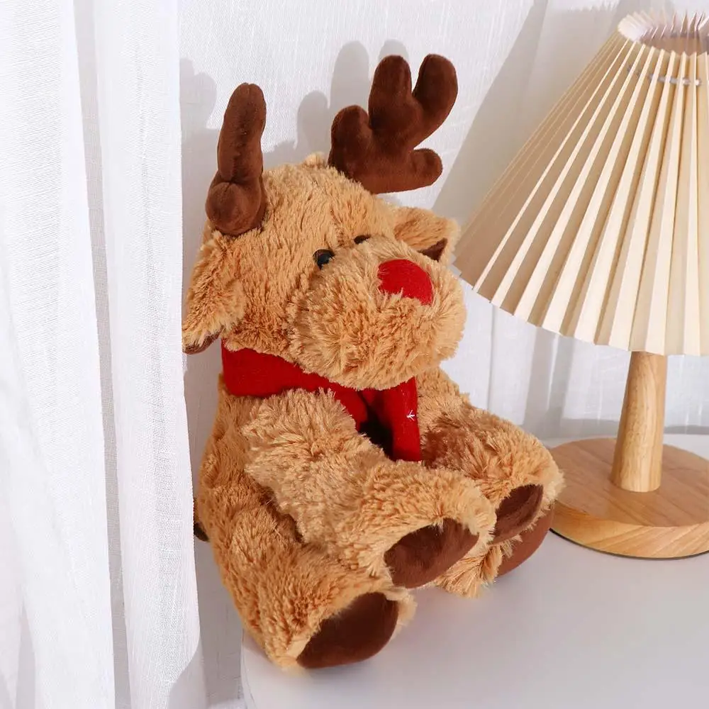 

Children Gifts Soft Doll Dolls Accessories Elk Reindeer Cartoon Elk Plush Toys Stuffed Toy Plush Doll Christmas Gifts