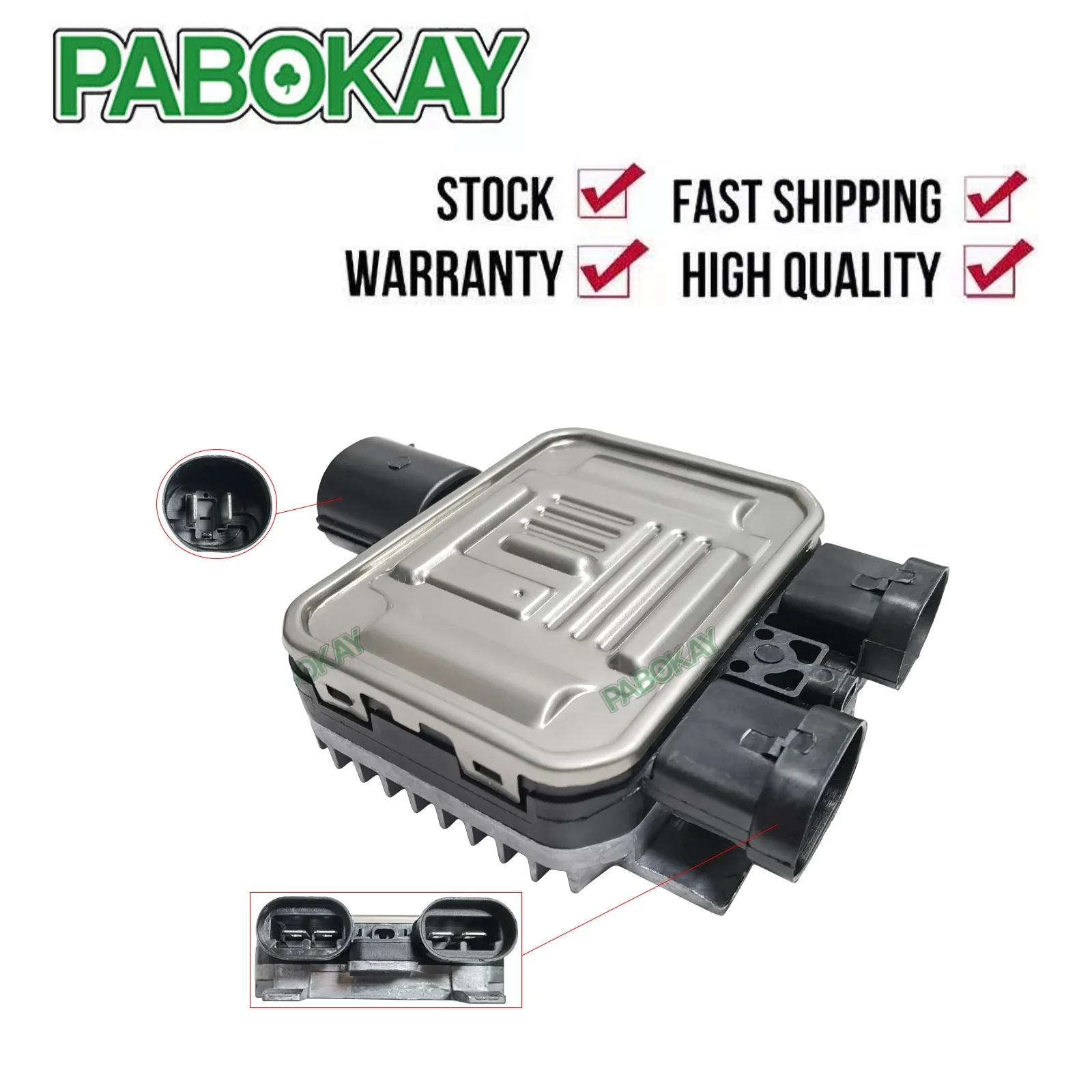 FOR RANGE ROVER EVOQUE FREELANDER RADIATOR COOLING FAN CONTROL MODULE RESISTOR FO89004DW 940.0042.04 940.0085.00 31319380