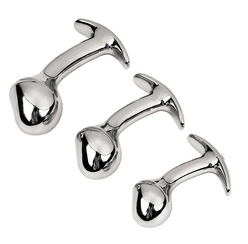 Anal Plug anal plug anal sex toys Small Medium Large Anal Beads Butt Plug Set Fake Dildo Metal Anal Plug Wearable Insert Sex Toy For Male Female