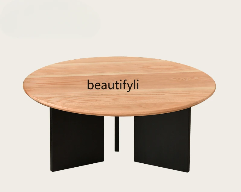 

Современный Мягкий Роскошный Высокий и низкий комбинированный чайный столик, диван, Северная Америка, черный орех, Современная гостиная, простой кофейный столик