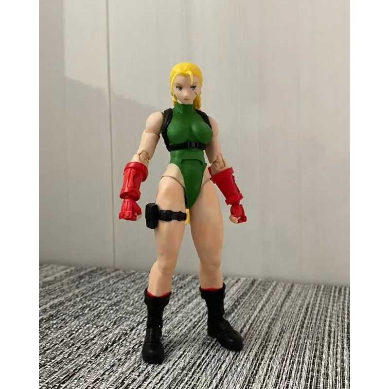 재고 있음 반다이 S.H. 피규아츠 SHF 캠미 스트리트 파이터 애니메이션 액션 컬렉션 피규어 모델 장난감