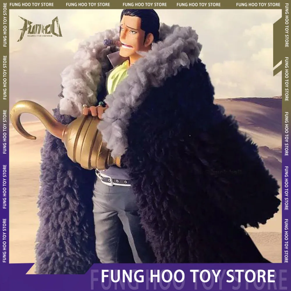 

Цельная фигурка на заказ, фигурка сэра крокодила, Shf, черное пальто, Eustass, детская фигурка аниме, красная накидка, пальто, зимняя меховая накидка, куклы
