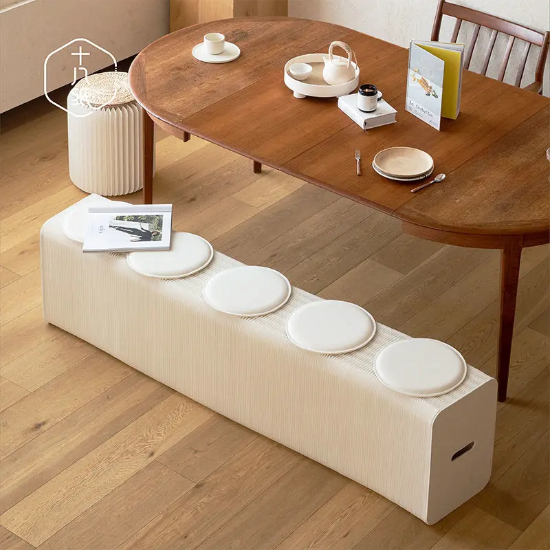 Nordic Ins Style Creative Space Saving Stool Transformable Retractable Sofa Paper Stool Small Apartment Furniture