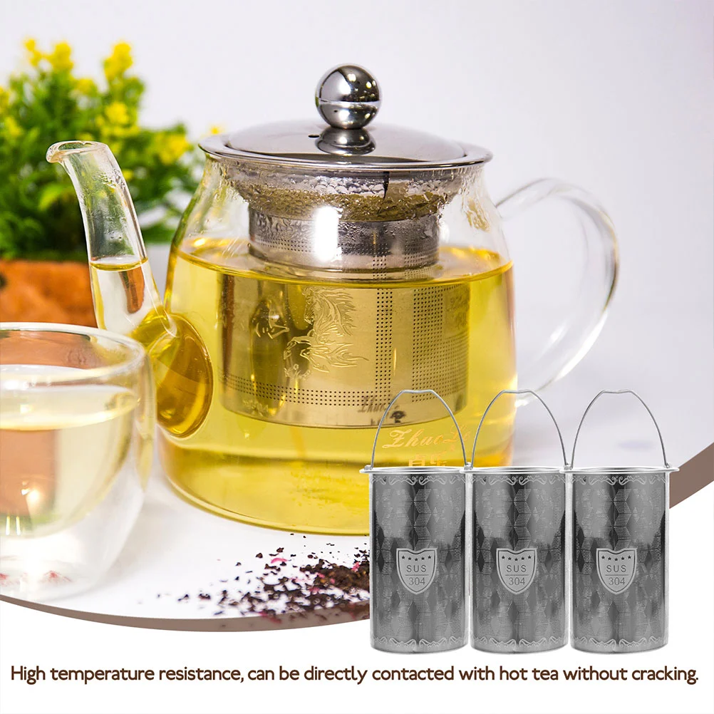 Stainless Steel Tea Strainer Tea Infuser Coffee Mesh Filter Teapot Infuser Insert Kitchen Dining Bar Home Supplies