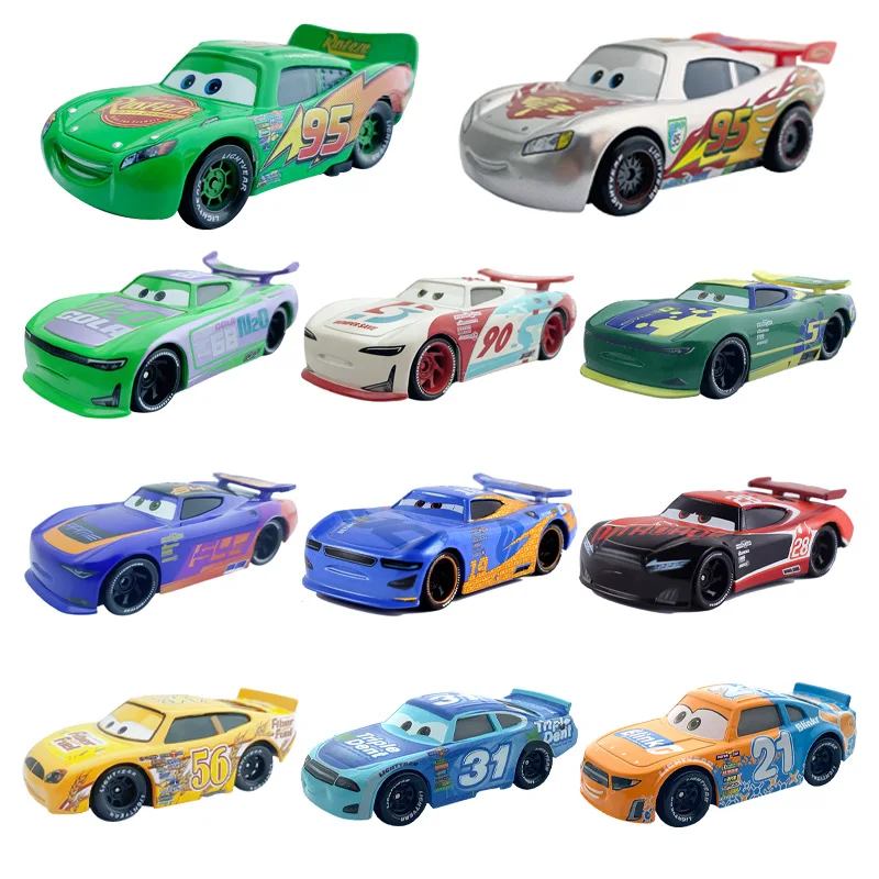 Nuove Macchinine Disney Pixar Cars 2 3 Vari Modelli Mostrano Lightning Mcqueen Jackson Storm Toy Car Model Metal Alloy Regali Per Bambini
