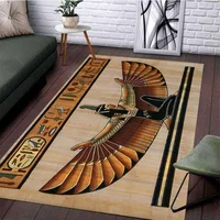 Egyptian Mayan Carpet for Living Room Luxury Home Decorations Sofa Table Large Area Rugs Bedroom Foot Pad Bathroom Non-slip Mat 1