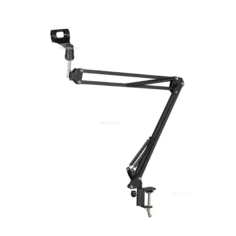 Microphone Stand Adjustable Suspension Boom Scissor Arm for K669 K670 K658 K678 K690 Compact for Broadcasting