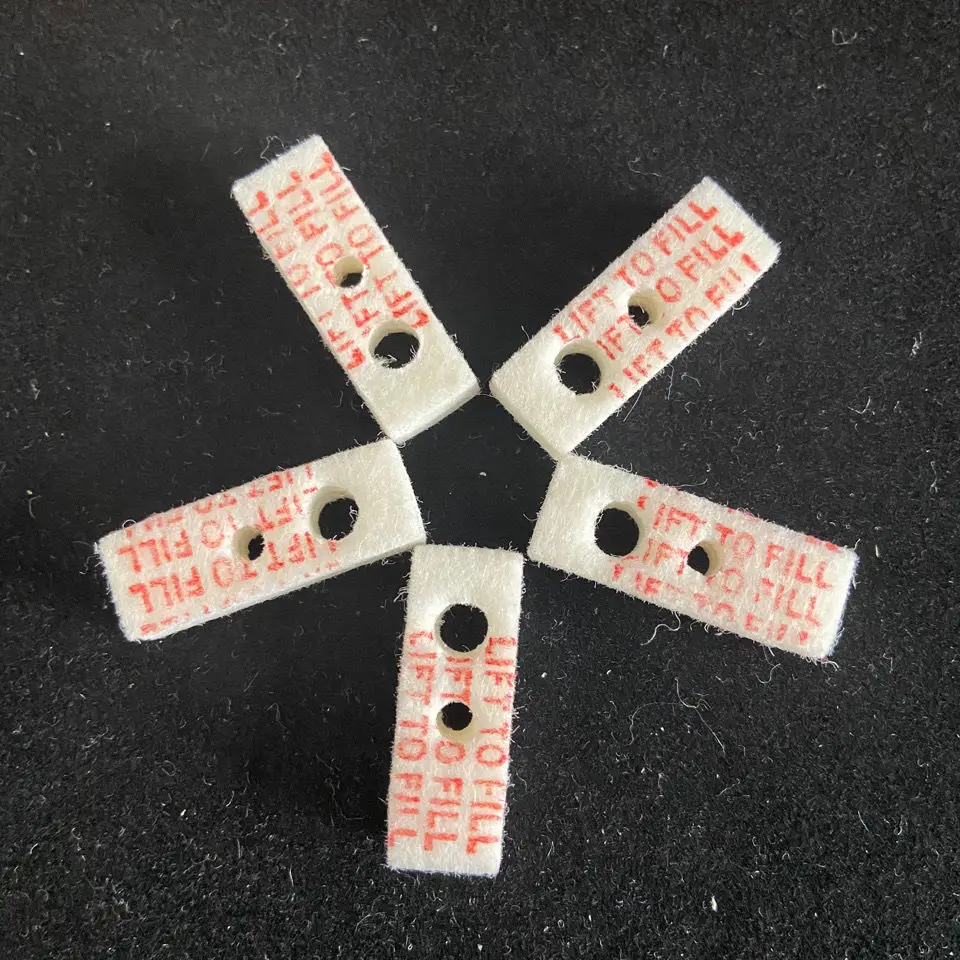 50pcsCottonFeltWoolPadForZippoNarrowSlimVersionKerosene