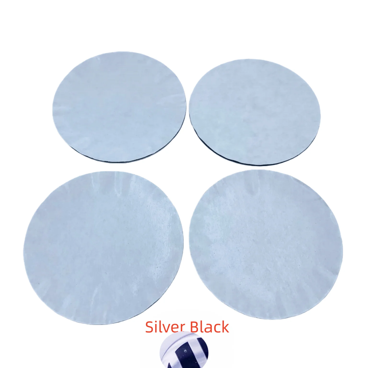 10PCS Full Black Wheel Center Caps Hub Covers - Car Styling Accessories